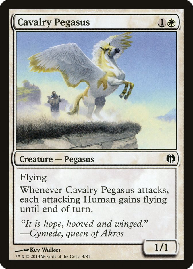 Cavalry Pegasus [Duel Decks: Heroes vs. Monsters] | Red Riot Games CA