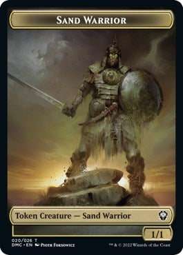Image for Sand Warrior Token (20) [DMC]