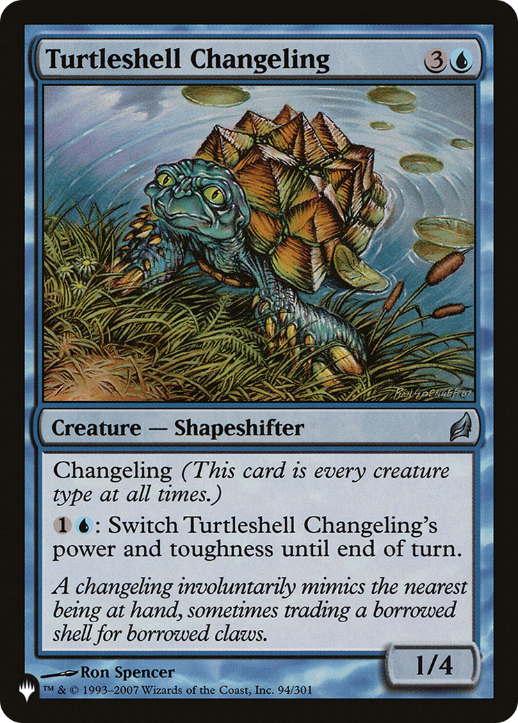 Turtleshell Changeling [The List Reprints] | Red Riot Games CA