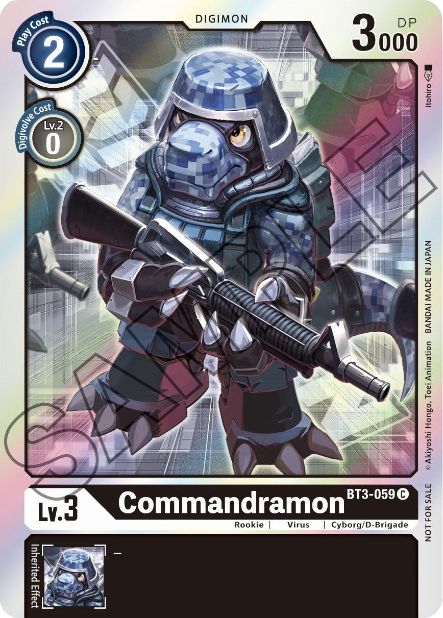 Commandramon [BT3-059] (Event Pack 1) [Release Special Booster Promos] | Red Riot Games CA