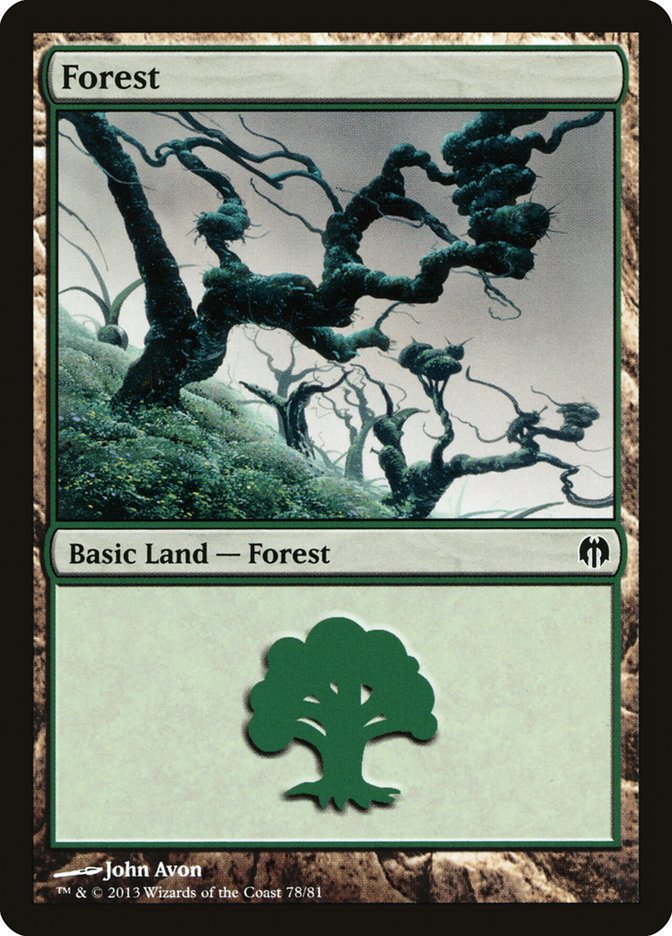 Forest (78) [Duel Decks: Heroes vs. Monsters] | Red Riot Games CA