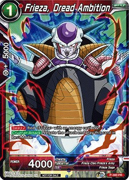 Frieza, Dread Ambition (Tournament Pack Vol. 8) (P-380) [Tournament Promotion Cards] | Red Riot Games CA