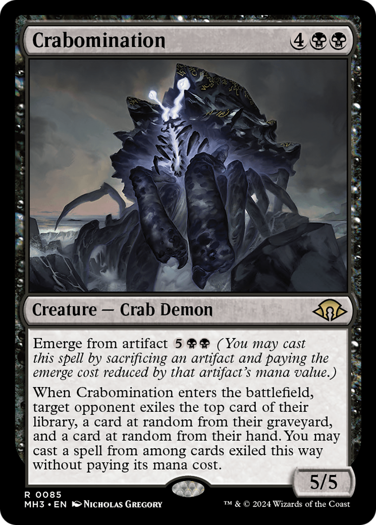 Crabomination [Modern Horizons 3] | Red Riot Games CA