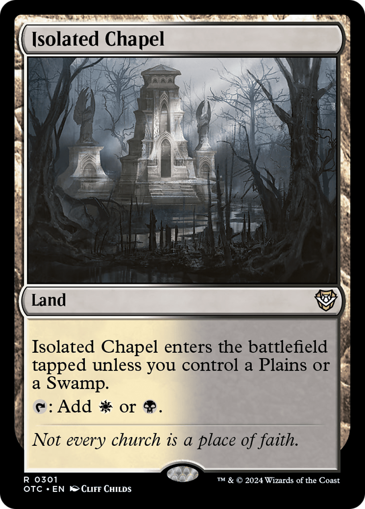 Isolated Chapel [Outlaws of Thunder Junction Commander] | Red Riot Games CA