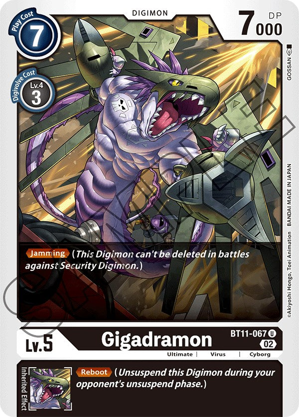 Gigadramon [BT11-067] [Dimensional Phase] | Red Riot Games CA