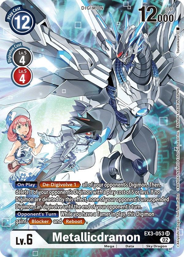 Metallicdramon [EX3-053] (Alternate Art) [Draconic Roar] | Red Riot Games CA