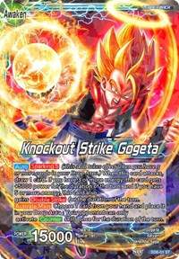 Gogeta // Knockout Strike Gogeta (2018 Big Card Pack) (SD6-01) [Promotion Cards] | Red Riot Games CA