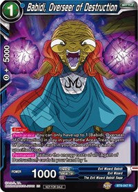 Babidi, Overseer of Destruction (Gold Stamped) (BT6-047) [Tournament Promotion Cards] | Red Riot Games CA