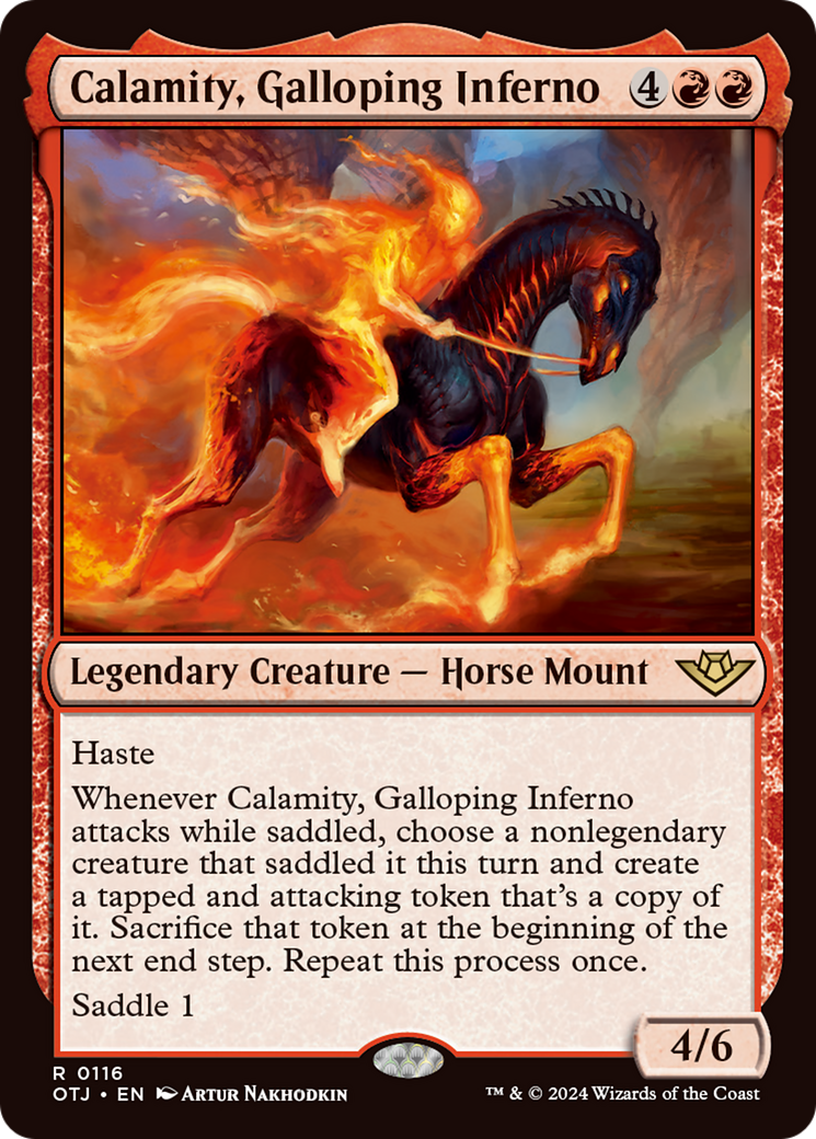 Calamity, Galloping Inferno [Outlaws of Thunder Junction] | Red Riot Games CA