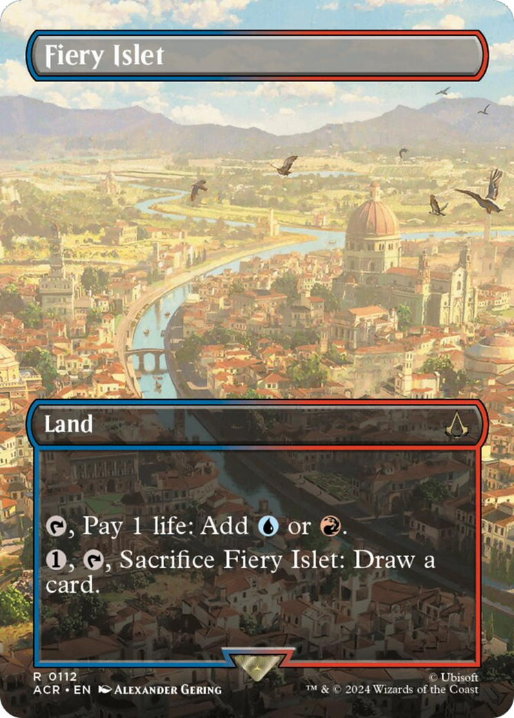 Fiery Islet (Borderless) [Assassin's Creed] | Red Riot Games CA