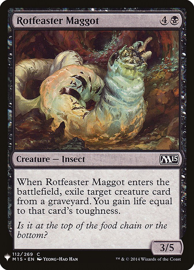 Rotfeaster Maggot [Mystery Booster] | Red Riot Games CA