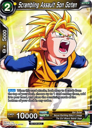 Scrambling Assault Son Goten (P-062) [Promotion Cards] | Red Riot Games CA