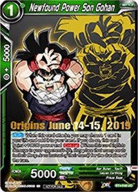 Newfound Power Son Gohan (Origins 2019) (BT4-048_PR) [Tournament Promotion Cards] | Red Riot Games CA