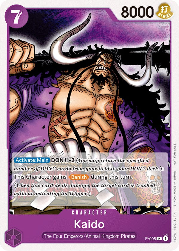 Kaido (Promotion Pack 2022) [One Piece Promotion Cards] | Red Riot Games CA