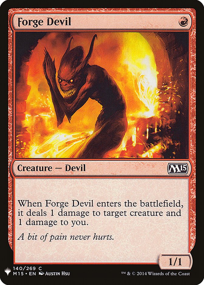 Forge Devil [Mystery Booster] | Red Riot Games CA