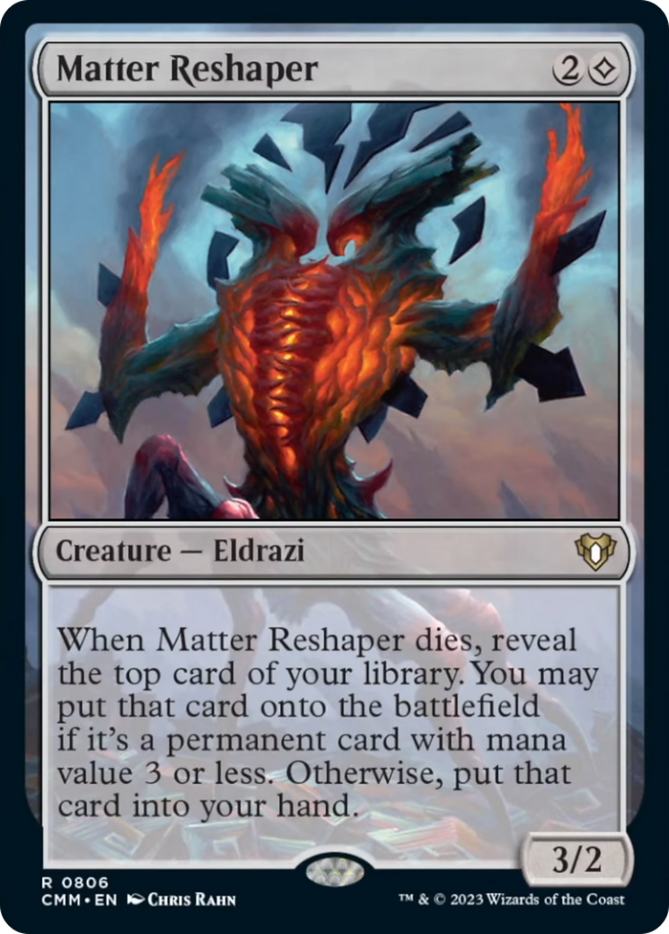 Matter Reshaper [Commander Masters] | Red Riot Games CA