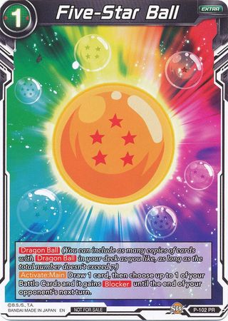 Five-Star Ball (P-102) [Promotion Cards] | Red Riot Games CA