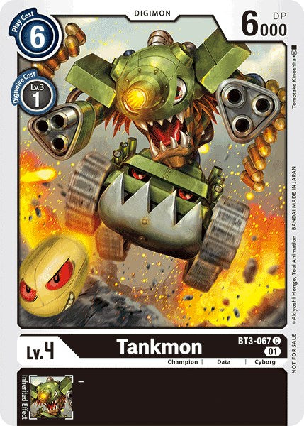 Tankmon [BT3-067] (Tamer Party Vol. 4) [Release Special Booster Promos] | Red Riot Games CA