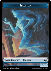Illusion // Servo Double-Sided Token [Modern Horizons 3 Commander Tokens] | Red Riot Games CA