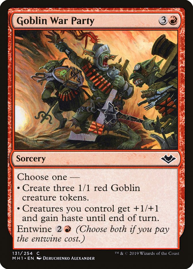 Goblin War Party [Modern Horizons] | Red Riot Games CA