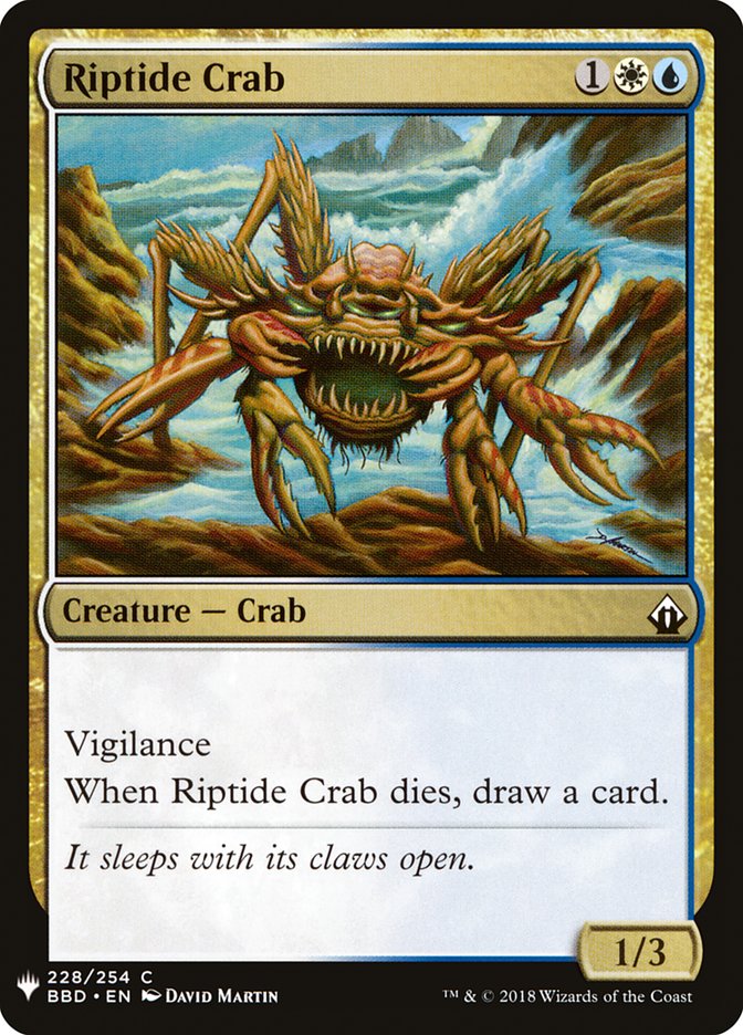 Riptide Crab [Mystery Booster] | Red Riot Games CA