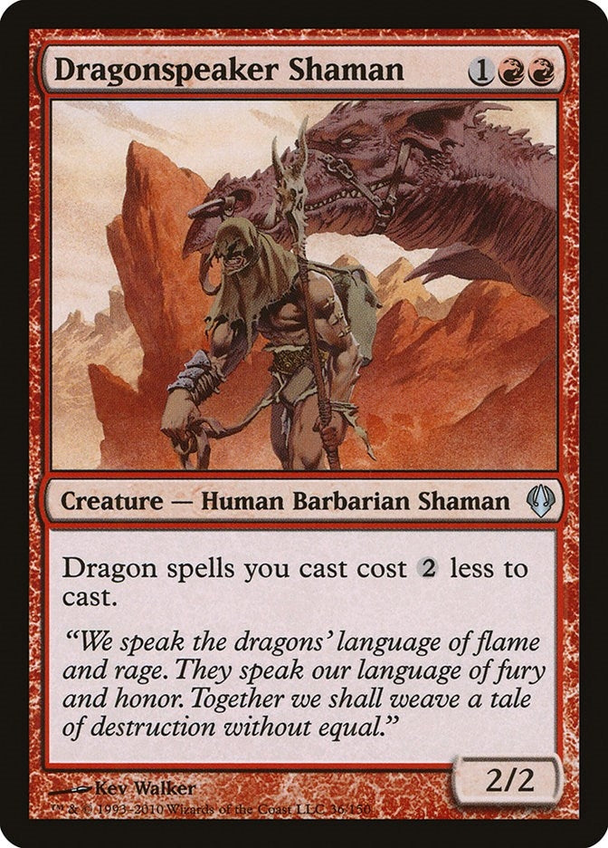 Image for Dragonspeaker Shaman (36) [ARC]