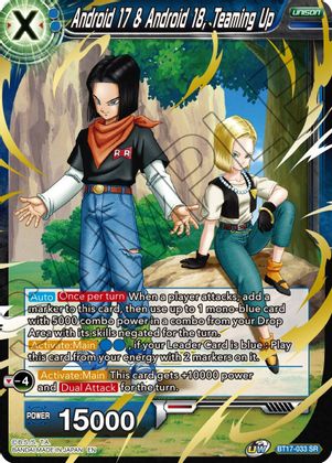 Android 17 & Android 18, Teaming Up (BT17-033) [Ultimate Squad] | Red Riot Games CA
