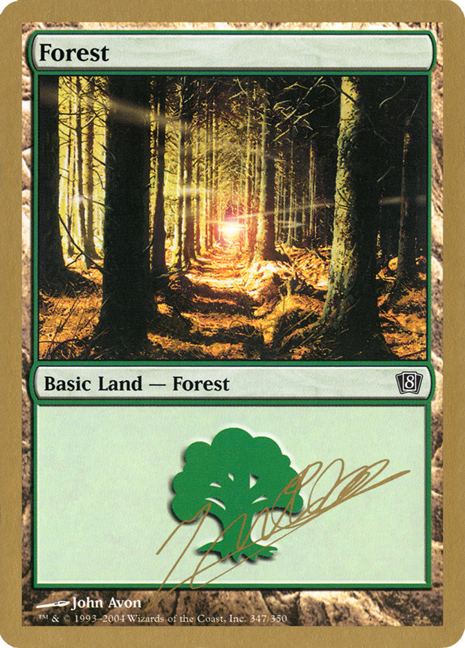 Forest (jn347) (Julien Nuijten) [World Championship Decks 2004] | Red Riot Games CA