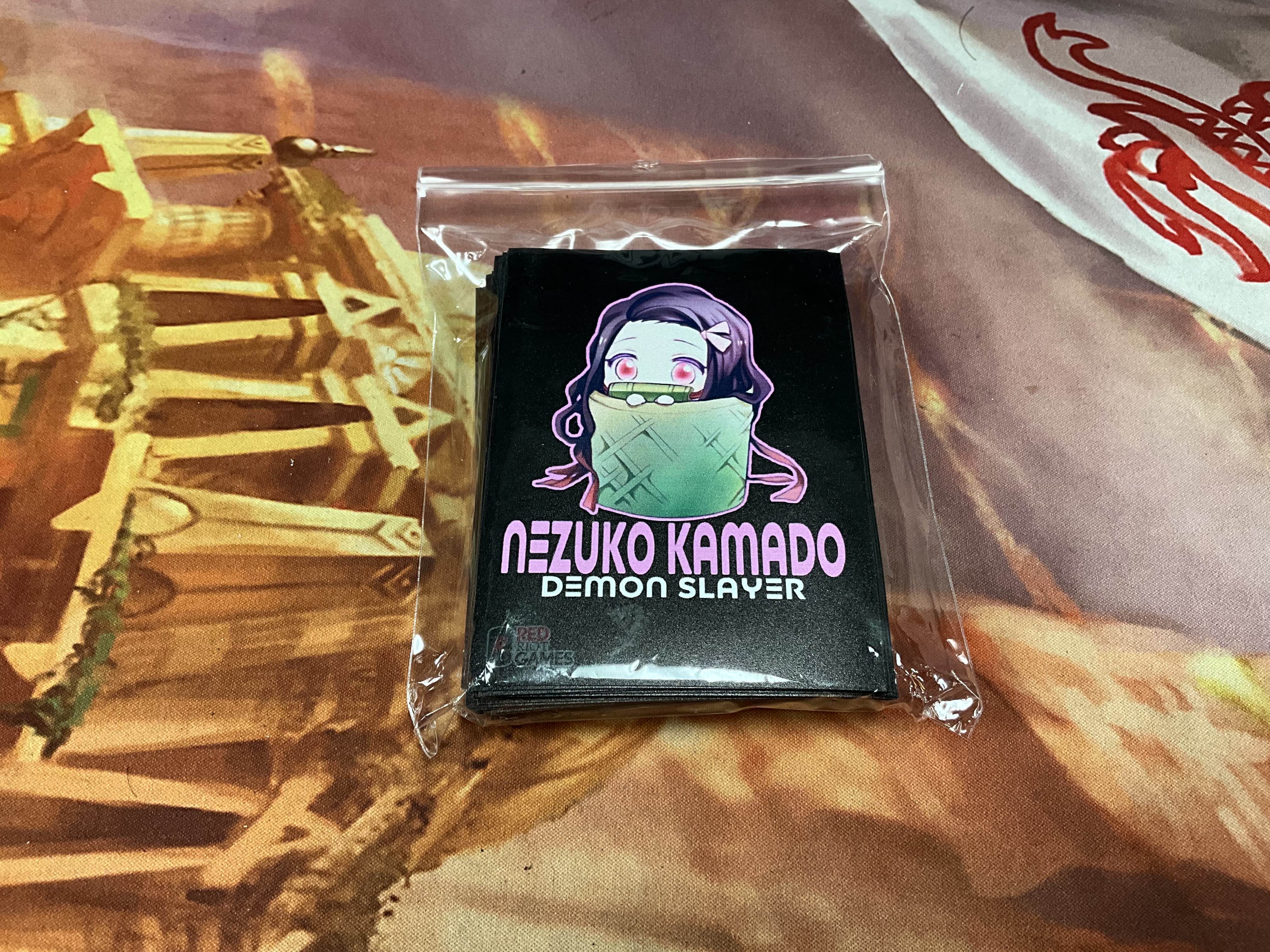 Red Riot Sleeves - Nezuko Kamado 60ct – Red Riot Games CA