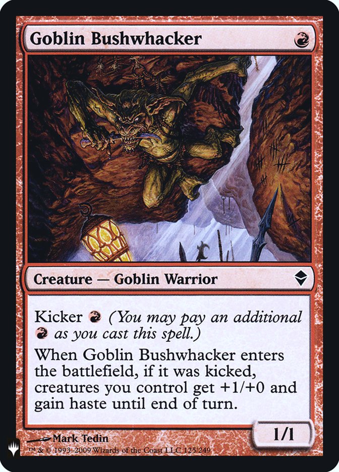 Goblin Bushwhacker [Mystery Booster] | Red Riot Games CA
