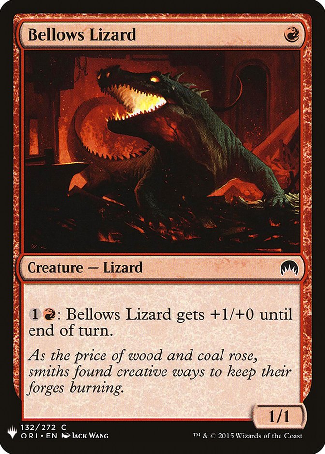 Bellows Lizard [Mystery Booster] | Red Riot Games CA