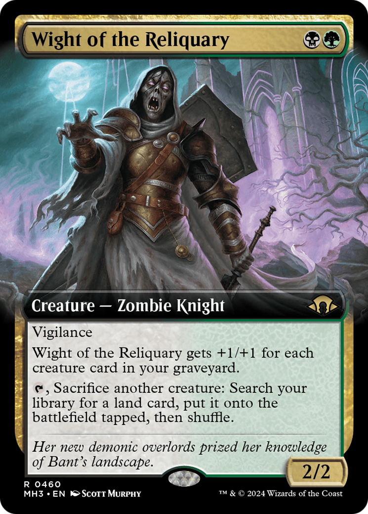 Wight of the Reliquary (Extended Art) [Modern Horizons 3] | Red Riot Games CA