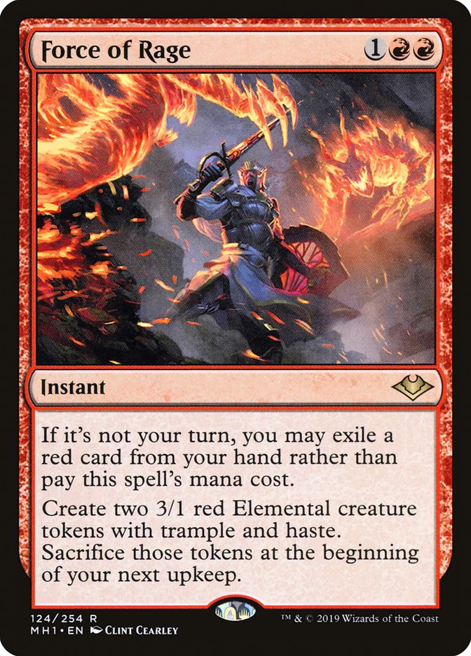 Force of Rage [Modern Horizons] | Red Riot Games CA