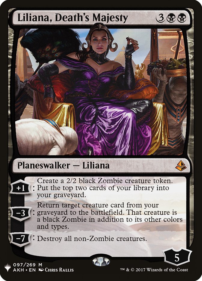 Liliana, Death's Majesty [Mystery Booster] | Red Riot Games CA