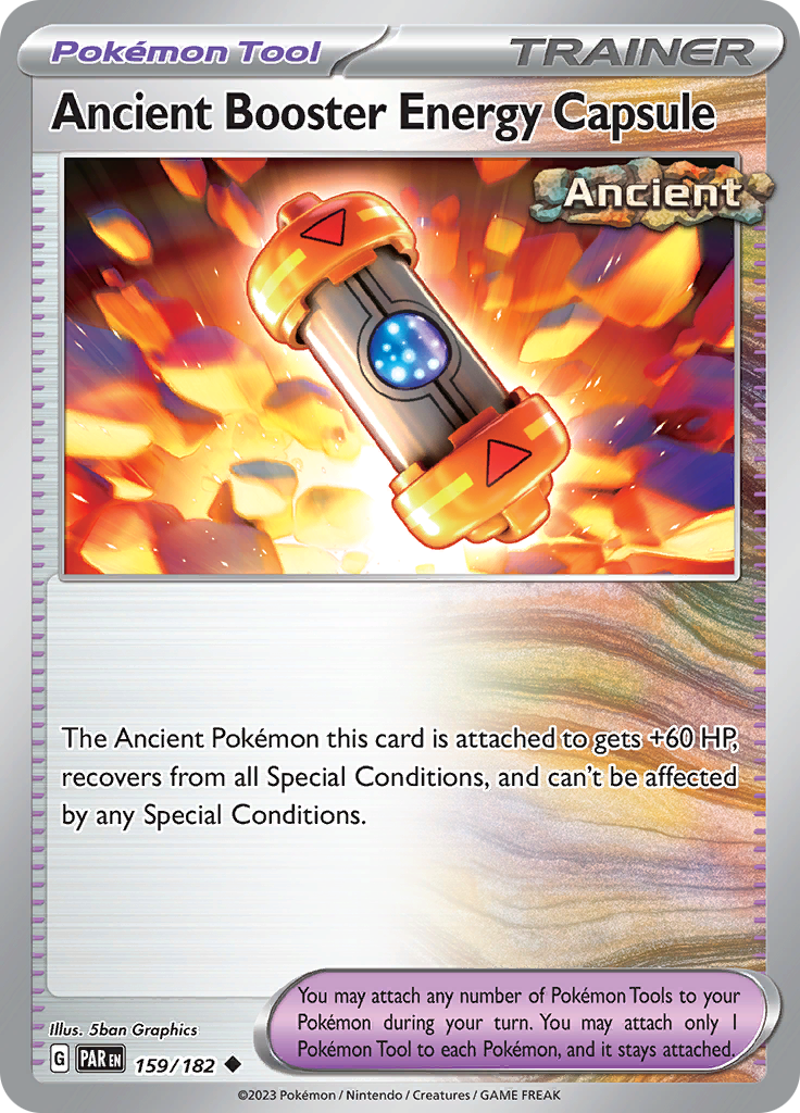 Ancient Booster Energy Capsule (159/182) [Scarlet & Violet: Paradox Rift] | Red Riot Games CA