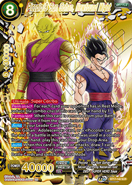 Piccolo & Son Gohan, Newfound Might (BT17-148) [Ultimate Squad] | Red Riot Games CA