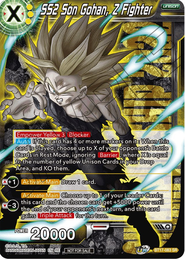 SS2 Son Gohan, Z Fighter (Championship 2022) (BT17-083) [Promotion Cards] | Red Riot Games CA