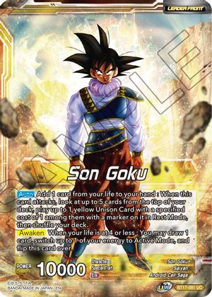 Son Goku // SS Son Goku, Fearless Fighter (BT17-081) [Ultimate Squad] | Red Riot Games CA