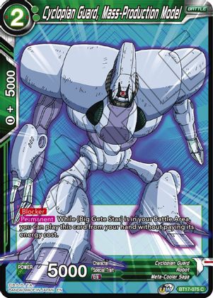 Cyclopian Guard, Mass-Production Model (BT17-075) [Ultimate Squad] | Red Riot Games CA