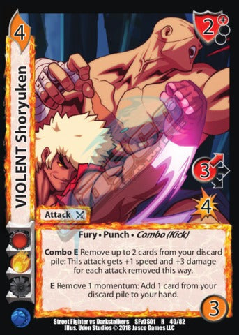 VIOLENT Shoryuken [SFVDS01] | Red Riot Games CA