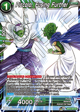 Piccolo, Fusing Further (BT17-077) [Ultimate Squad] | Red Riot Games CA