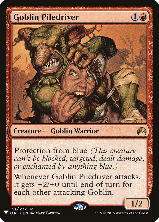 Goblin Piledriver [Mystery Booster] | Red Riot Games CA