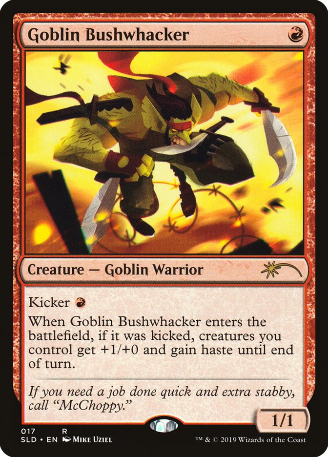 Goblin Bushwhacker [Secret Lair Drop Series] | Red Riot Games CA