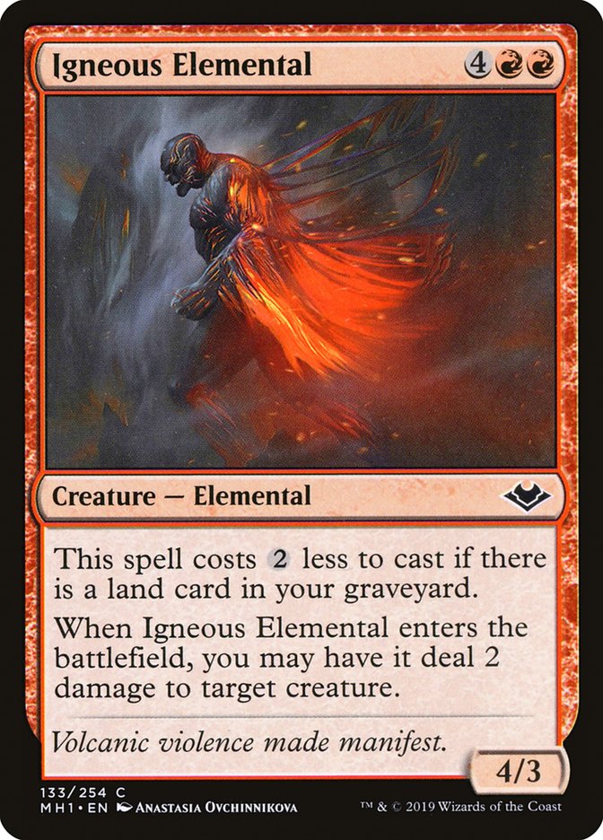 Igneous Elemental [Modern Horizons] | Red Riot Games CA