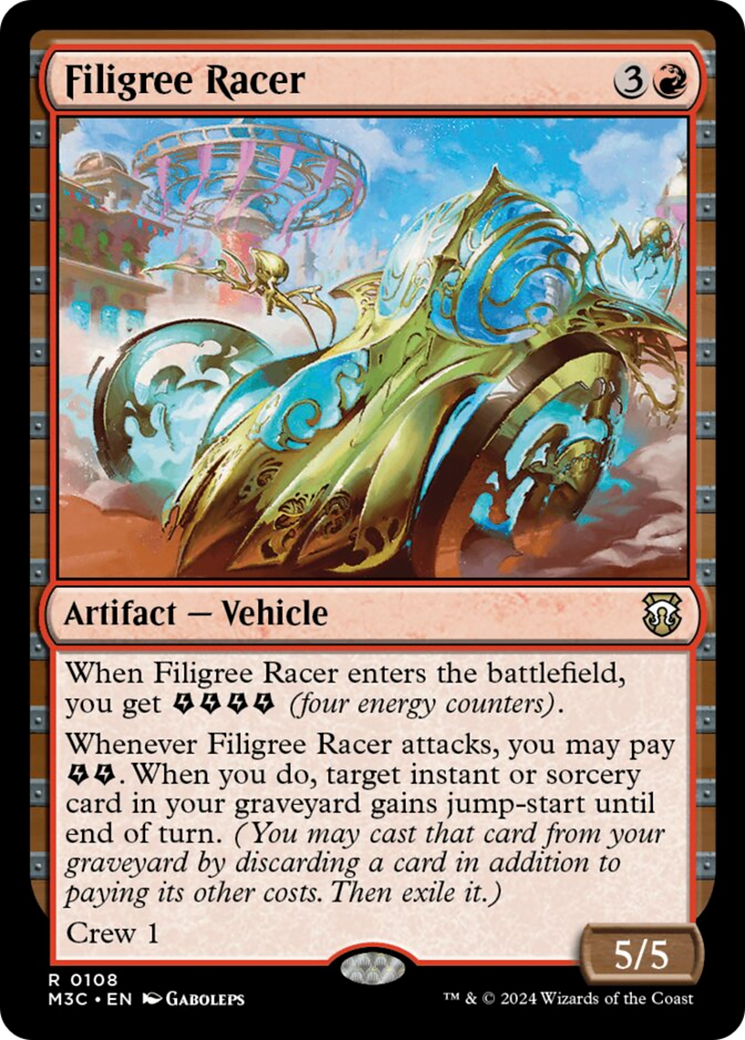 Filigree Racer [Modern Horizons 3 Commander] | Red Riot Games CA