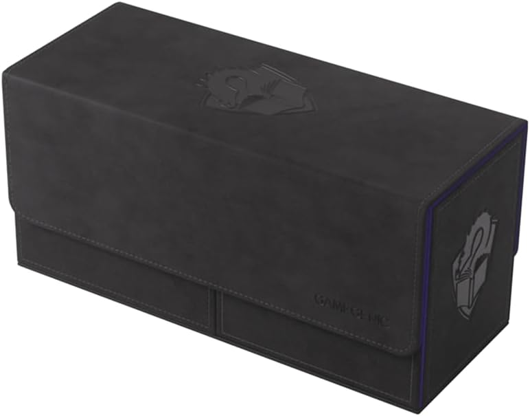 Gamegenic Card Deck Box: The Academic XL – Black/Purple 133+ CT