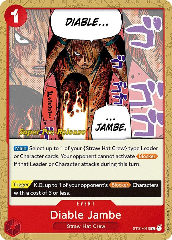 Image for Diable Jambe (ST01-016) [ST-01 PRE]