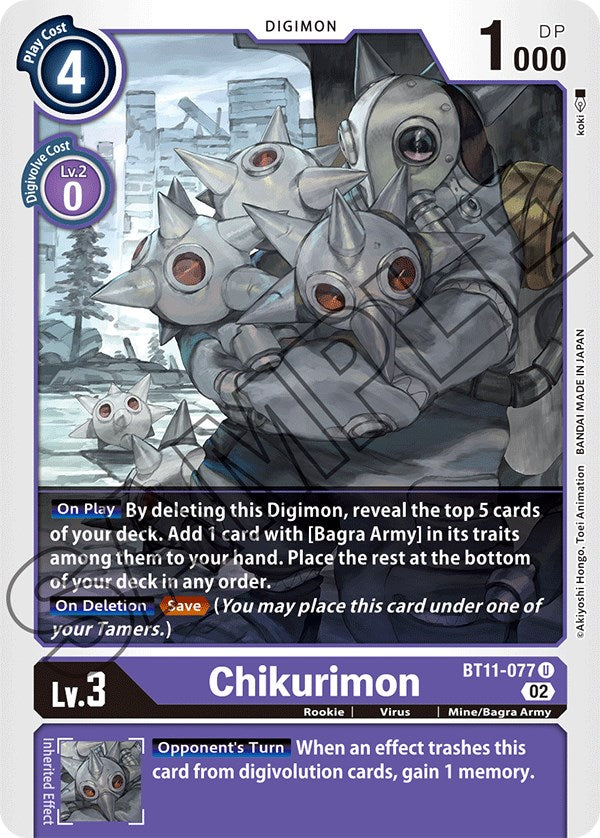 Chikurimon [BT11-077] [Dimensional Phase] | Red Riot Games CA