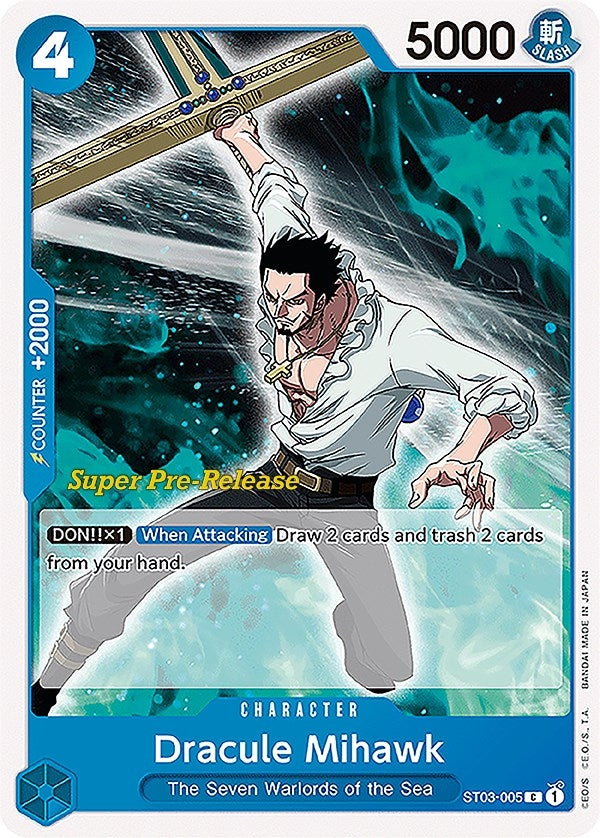 Image for Dracule Mihawk (ST03-005) [ST-03 PRE]