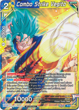 Combo Strike Vegito (Shop Tournament: Assault of Saiyans) (P-133) [Promotion Cards] | Red Riot Games CA